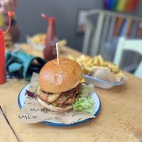 Huge portion   at Cafe Thrive in Southampton