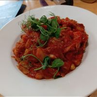 Bean tomato dish - 6/10 nothing memorable at Cafe Thrive in Southampton