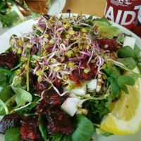 salad at Cafe Thrive in Southampton