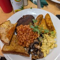 Perfect way too  start the day after a boozy night out! at Cafe Thrive in Southampton