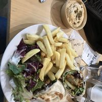 Café Thrive portions are huge  at Cafe Thrive in Southampton