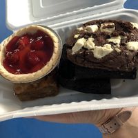 Mmm takeaway puddings! at Cafe Thrive in Southampton