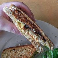 Seitan based Reuben  at Cafe Thrive in Southampton