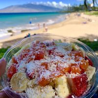 Tropical açaí bowl  at Hawaiian Moons Cafe & Juice Bar in Kihei