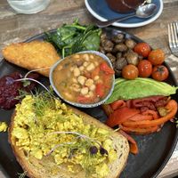 Vegan breakfast !  at Little Lucky Cafe in Bacchus Marsh