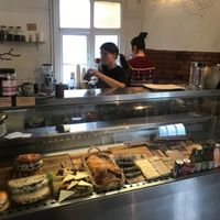 So many delicious healthy treats. at Little Lucky Cafe in Bacchus Marsh