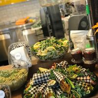 Vegan wraps. traiteur. at Crux Comptoir in Brossard