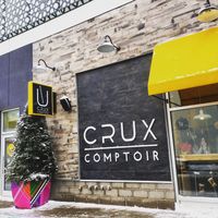 juice bar at DIX30, brossard, québec at Crux Comptoir in Brossard