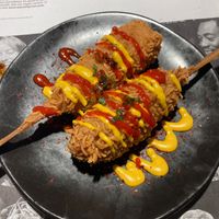 Vegan K-dog at Wagamama in Horsham
