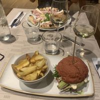 vegan burger  at Passatelli in Ravenna