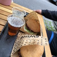 really tasty burger at Swing Kitchen - Kaiserfeldgasse in Graz