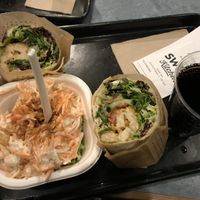 Kitchen wrap and Coleslaw at Swing Kitchen - Kaiserfeldgasse in Graz