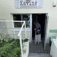 Entrance  at Boho Kavine in Vilnius