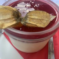 Vegan Panna Cotta 😍  at The Little Italy   in Annecy