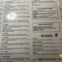 Menu Jan 2026  at The Little Italy   in Annecy