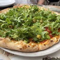 Vegan pizzaa  at Pizzeria Gallus in Bled