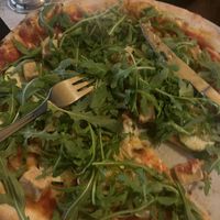 Vegan tofu pizza   at Pizzeria Gallus in Bled