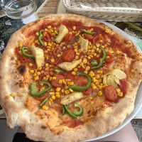 Vege pizza no cheese   at Pizzeria Gallus in Bled