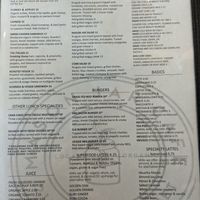 Menu as of 10/8/23 at The Mason Jar Cafe in Benton Harbor