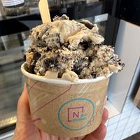 Soymilk, Peanut Butter, Oreo 10/10  at N'Ice Cream Factory in Wroclaw