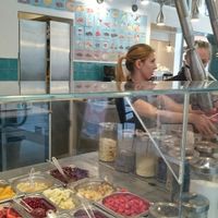 so many different flavours to choose from! at N'Ice Cream Factory in Wroclaw
