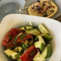 Greek salad  at Lavash Restaurant in Yerevan