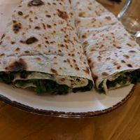 The only dish on the menu... This is just one (big portion) at Jengyalov Hac in Yerevan