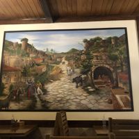 Décor  at Jengyalov Hac in Yerevan