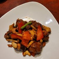 Soymeat with Cashews at China Dining Hiten in Nara