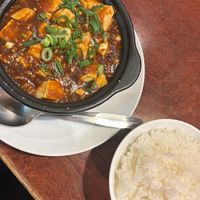 Mapo tofu (rice sold separate)   at China Dining Hiten in Nara