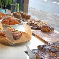 Selection of pastries  at Veginity in Dublin