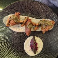 Starter salad at Veginity in Dublin