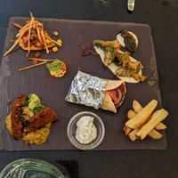 Starter platter at Veginity in Dublin