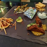 Starter platter at Veginity in Dublin