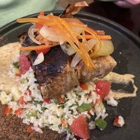 Charred Jerk Ch*cken Breast with Confetti rice salad  at Veginity in Dublin
