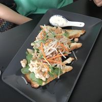 Chickpea salad  at Veginity in Dublin