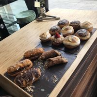 Vegan pastries  at Veginity in Dublin