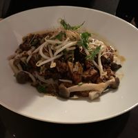 Special Chinese Menu - Noodles with tofu and mushrooms at Veginity in Dublin
