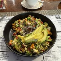 Andean B-Vitamin Recharge (with tofu and avocado)  at Art Cliff Diner in Vineyard Haven