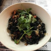 Black beans side at Art Cliff Diner in Vineyard Haven