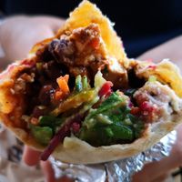 Burrito at Trippy Taco in Fitzroy