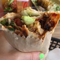 Tofu asada burrito at Trippy Taco in Fitzroy