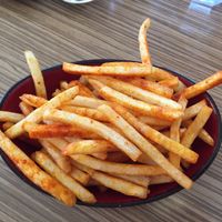 Trippy fries at Trippy Taco in Fitzroy