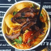 Seitan Mac and cheese  at Beatnic - Providence in Providence