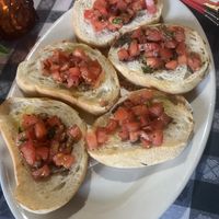 2/5 the Bruschetta without cheese. I felt like it wasn’t crispy or flavorful   at Giuseppe's in Meredith