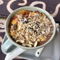 Chocolate Dream smoothie bowl  at Kaya Caffe in Koh Lanta