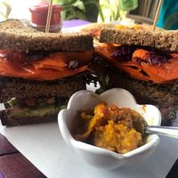 Huge sammich! at Kaya Caffe in Koh Lanta