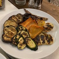 Grilled veggies  at La Piazzetta in Verona