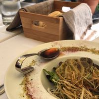 stuffed cabbage  at La Piazzetta in Verona