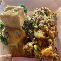 Vegan St. James Benedict  at Julian's in Providence